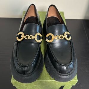 Zara chunky loafers